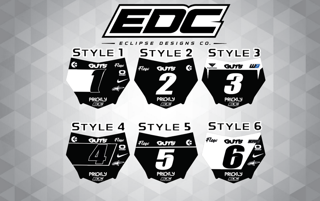 Motocutz Plate Decal