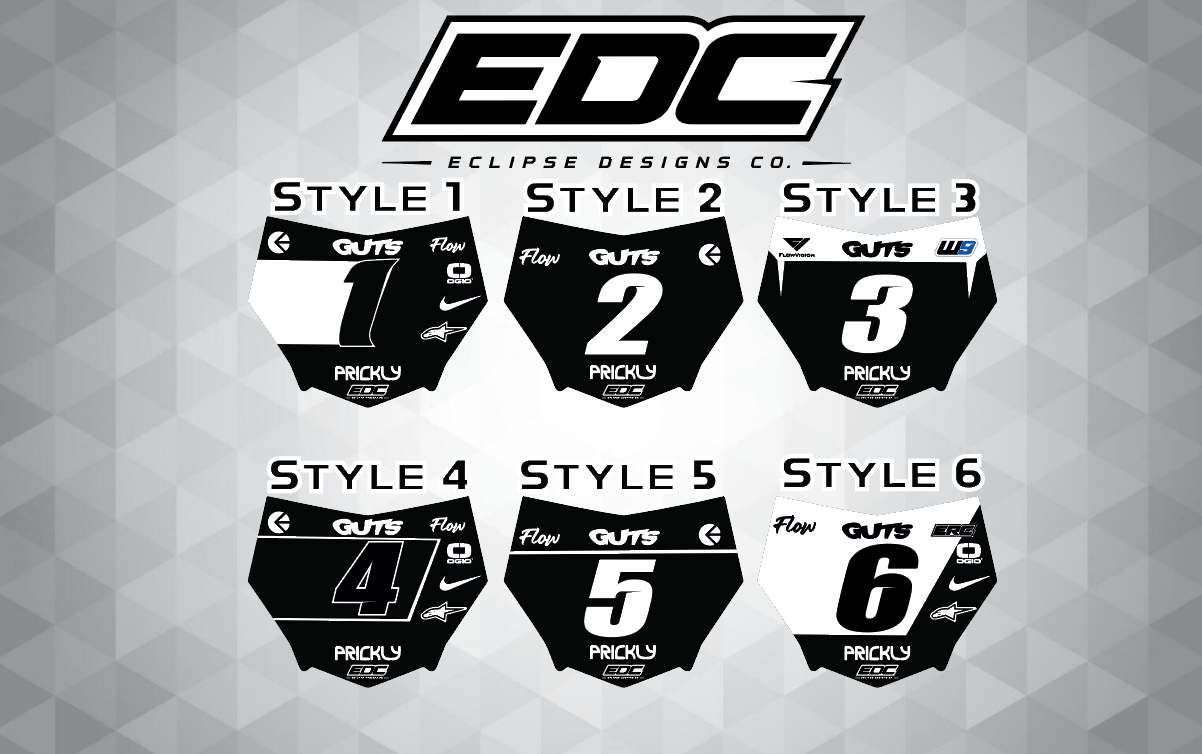 Motocutz Plate Decal
